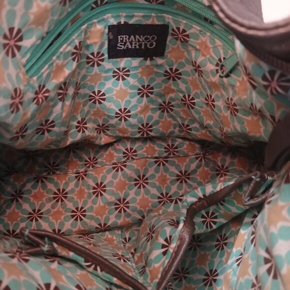 Franco Sarto Bronze Leather Hobo - Picture 2 of 10